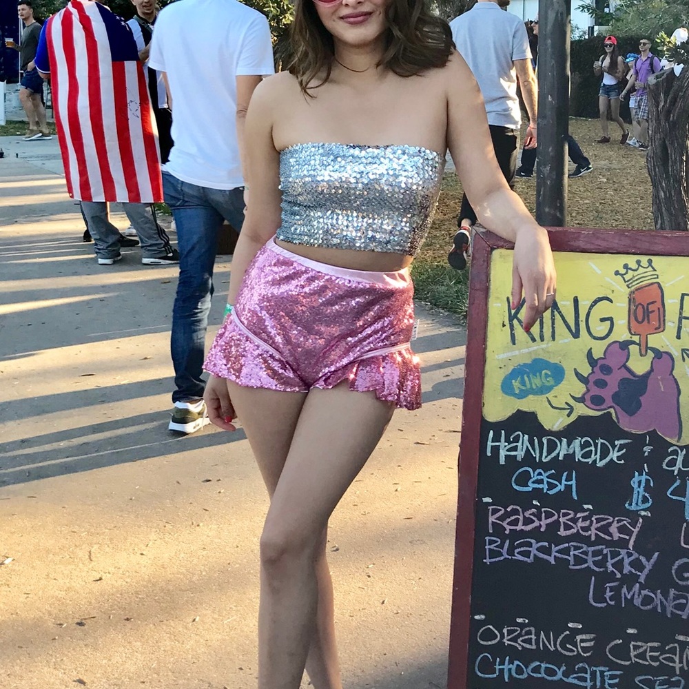 Sequin outfit
